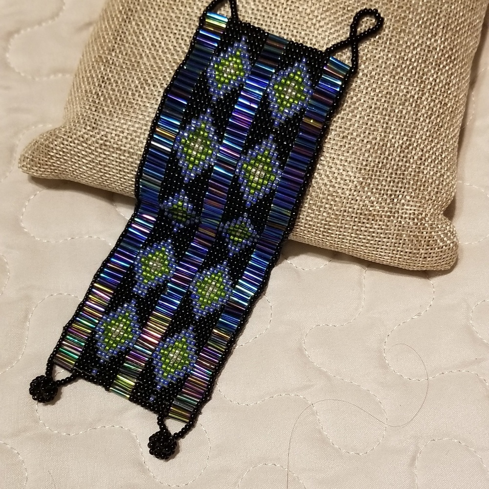 Handmade wide Bracelet